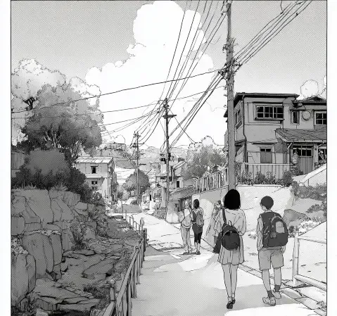治愈题材漫画封面示例